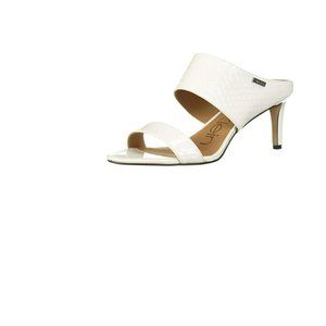 Calvin Klein Women's Cecily Slip On Heeled Dress Sandals